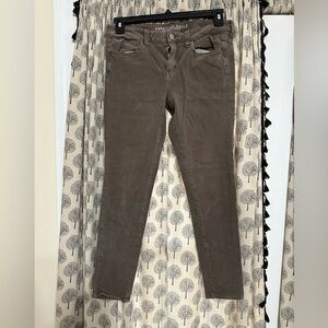 Women’s AEO stretch jegging colored denim 10 regular brown EUC